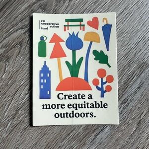 REI Cooperative Action Fund sticker